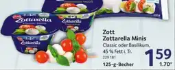 Selgros Zott Zottarella Minis Angebot