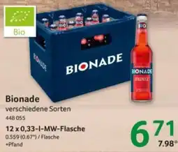 Selgros Bionade Angebot