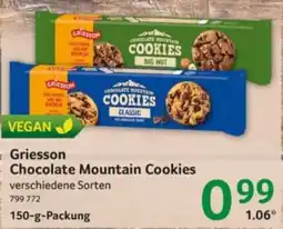 Selgros Griesson Chocolate Mountain Cookies Angebot