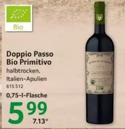 Selgros Doppio Passo Bio Primitivo Angebot
