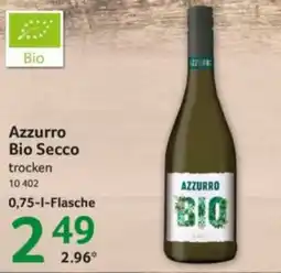 Selgros Azzurro Bio Secco Angebot