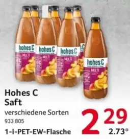 Selgros Hohes C Saft Angebot