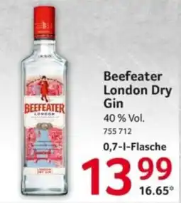 Selgros Beefeater London Dry Gin Angebot