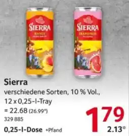 Selgros Sierra Angebot