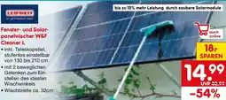 Netto Marken-Discount Leifheit Fenster- und Solarpanelwischer W&F Cleaner L Angebot