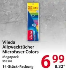 Selgros Vileda Allzwecktücher Microfaser Colors Angebot