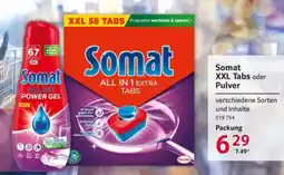 Selgros Somat XXL Tabs oder Pulver Angebot