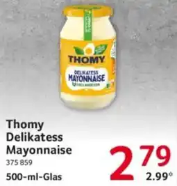 Selgros Thomy Delikatess Mayonnaise Angebot