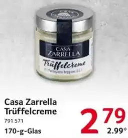 Selgros Casa Zarrella Trüffelcreme Angebot