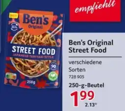 Selgros Ben's Original Street Food Angebot