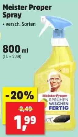 Thomas Philipps Meister Proper Spray Angebot