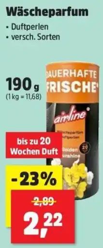 Thomas Philipps Wäscheparfum airline Angebot