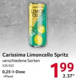 Selgros Carissima Limoncello Spritz Angebot