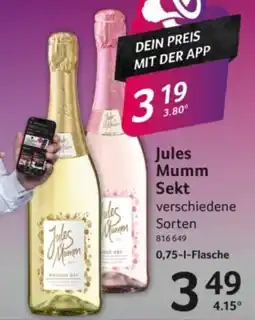 Selgros Jules Mumm Sekt Angebot