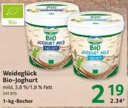 Selgros Weideglück Bio-Joghurt Angebot
