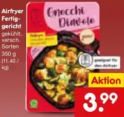 Netto Marken-Discount Airfryer Fertiggericht Angebot