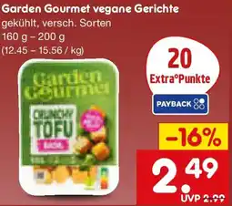 Netto Marken-Discount Garden Gourmet vegane Gerichte Angebot