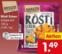 Netto Marken-Discount BOTATO Rösti Ecken Angebot