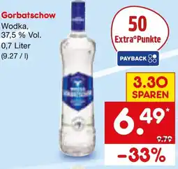 Netto Marken-Discount Gorbatschow Wodka Angebot