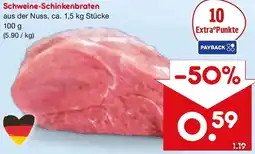 Netto Marken-Discount Schweine-Schinkenbraten Angebot