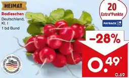 Netto Marken-Discount HEIMAT Radieschen Angebot