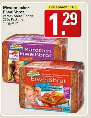 WEZ Mestemacher Eiweißbrot Angebot