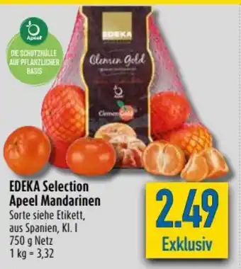 diska Edeka Selection Apeel Mandarinen 1kg Angebot