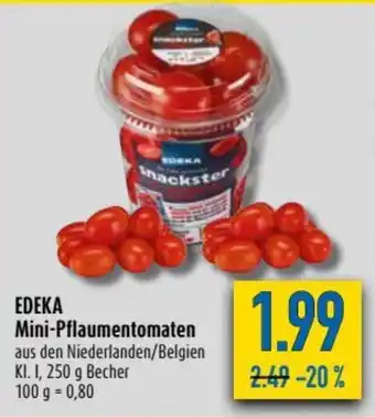 diska Edeka Mini-Pflaumentomaten 250g Angebot