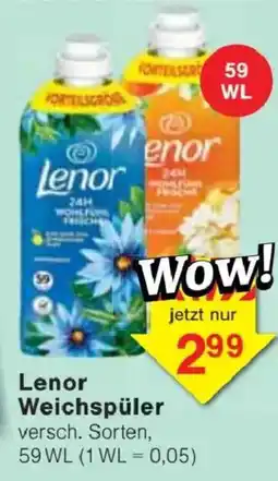 Jawoll Lenor Weichspüler Angebot