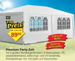 Jawoll Premium Party-Zelt Angebot