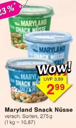 Jawoll Maryland Snack Nüsse Angebot