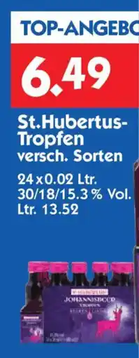 Hol'ab Getränkemarkt St.Hubertus-Tropfen Angebot