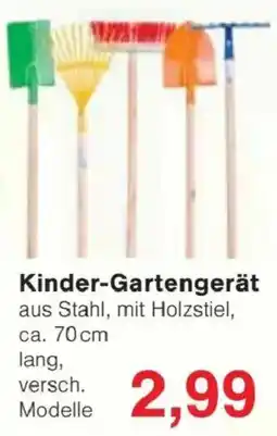 Jawoll Kinder-Gartengerät Angebot
