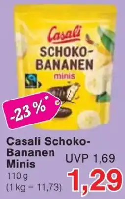 Jawoll Casali Schoko-Bananen Minis Angebot