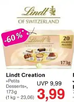 Jawoll Lindt Creation »Petits Desserts« Angebot