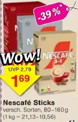 Jawoll Nescafé Sticks Angebot