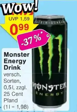 Jawoll Monster Energy Drink Angebot