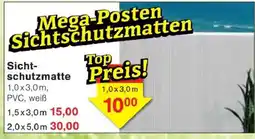 Jawoll Mega-Posten Sichtschutzmatten Angebot