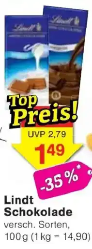 Jawoll Lindt Schokolade Angebot
