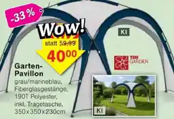 Jawoll Garten-Pavillon TIM GARDEN Angebot