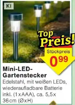 Jawoll Mini-LED-Gartenstecker Angebot