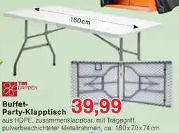 Jawoll TIM GARDEN Buffet-Party-Klapptisch Angebot