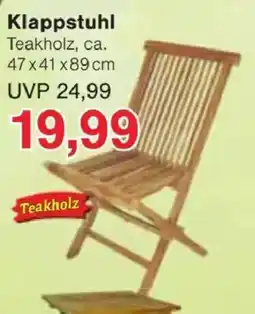 Jawoll Klappstuhl Teakholz Angebot