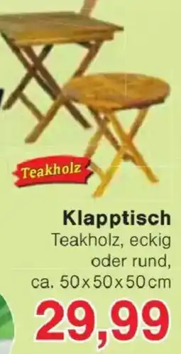 Jawoll Klapptisch Angebot