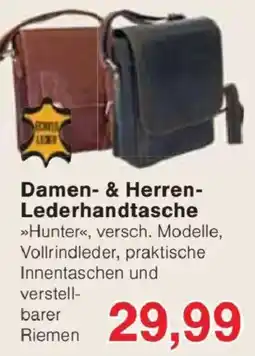 Jawoll Damen- & Herren-Lederhandtasche »Hunter« Angebot