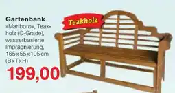 Jawoll Gartenbank »Marlboro«, Teakholz Angebot