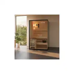 Netto Marken-Discount HOME DELUXE Traditionelle Sauna SHADOW M - 120 x 120 cm für 2 Personen Angebot