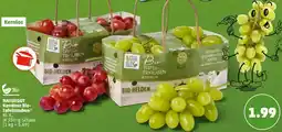 PENNY NATURGUT Kernlose Bio Tafeltrauben Angebot
