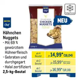 METRO Metro Chef Hähnchen Nuggets Angebot