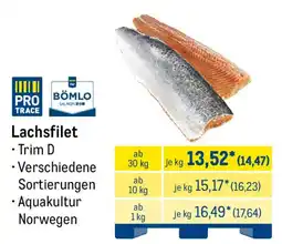 METRO Lachsfilet BÖMLO SALMON Angebot